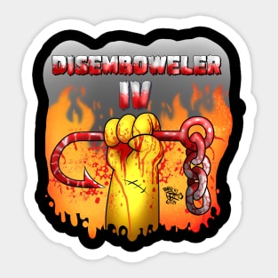 Disemboweler IV Sticker